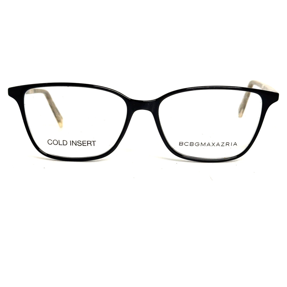 BCBGMAXAZRIA AGATHA Black Eyeglasses Frame 53-15-140mm H16731